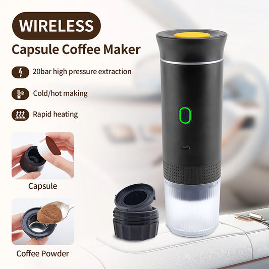 Portable Espresso Travel Coffee Maker